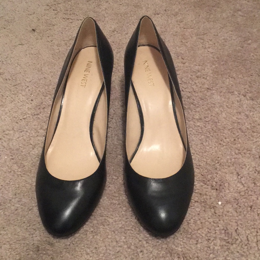 Nine West Leather Wedges